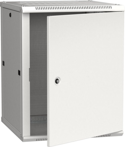 Шкаф LINEA W 15U 600х600мм дверь металл серый RAL7035 ITK
