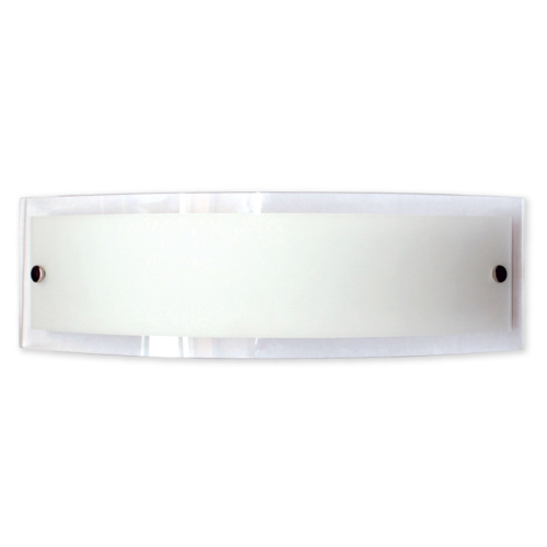 Светильник НББ 07-2х40-002 М76 матовый белый/держ.винт золото "Консул" 400х120"