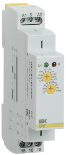 Реле задержки включения ORT 1 контакт 230В AC IEK