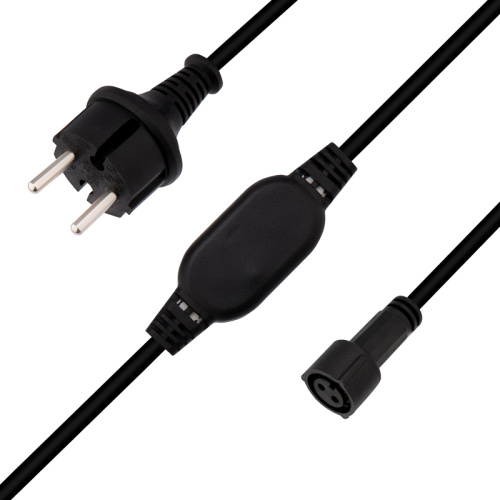 Блок питания для уличных гирлянд 230В, 4А, черный каучук, IP67 NEON-NIGHT