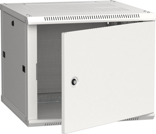 Шкаф LINEA W 9U 600х600мм дверь металл серый RAL7035 ITK