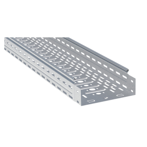 Лоток перфорированный 100x400x3000-1,2 мм EKF