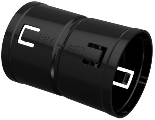 Муфта соединительная для двустенной трубы d=63мм IEK