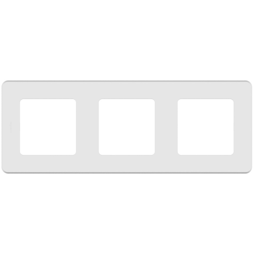 Рамка 3-местная белый INSPIRIA