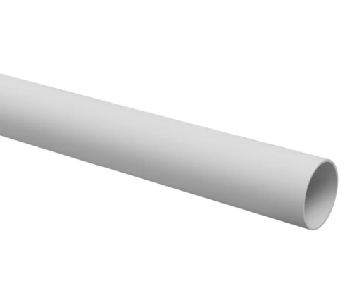 Труба гладкая ПВХ жесткая легкая d63мм сер. (дл.3м) TOKOV ELECTRIC TKE-THG-PVC-63-3-C06
