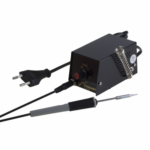 Паяльная станция (паяльник), серия МИНИ - Mi08, 8Вт, 230В, 100-450°C, (ZD-927) REXANT