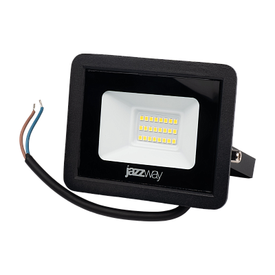 Прожектор светодиодный СДО PFL LV 20W DC12-48V/AC12-48V 6500K IP65 Jazzway