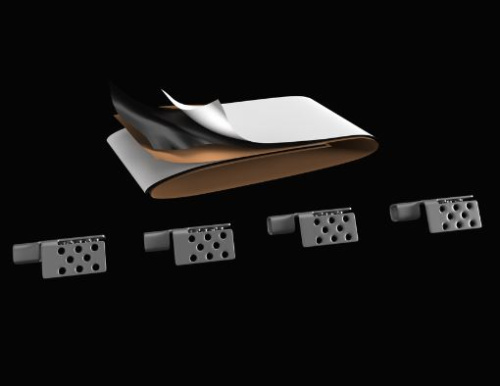 Набор крепеж для пленки / 4 клипсы