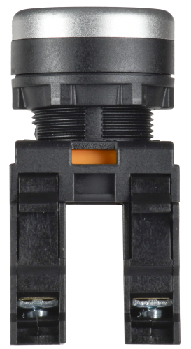 Кнопка d=22мм 1NO+1NC черная MASTER IEK