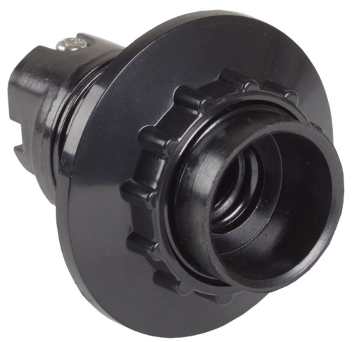 Патрон с кольцом Пкб14-04-К11 карболитовый Е14 черный (индивидуальный пакет) IEK