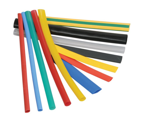 Трубка термоусадочная ТТУ нг-LS 16/8 зеленая (100м/упак) IEK