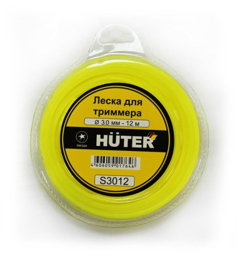 Леска S3012 (звезда) HUTER