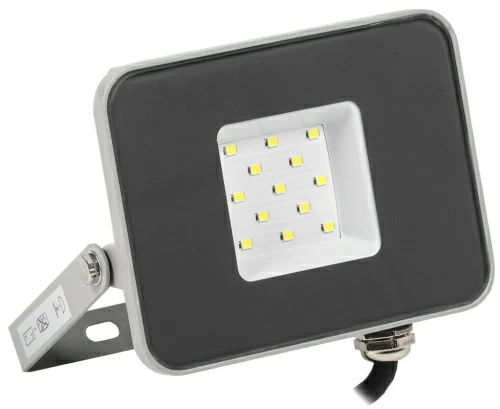 Прожектор СДО 07-10 светодиодный серый IP65 IEK