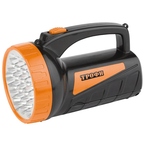 Фонарь TSP19 Трофи Акку 4V2Ah. 19+18хLED, ЗУ 220V. карт