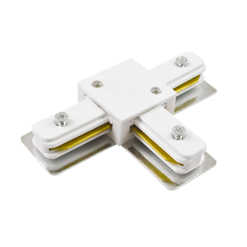 Аксессуар к шинопроводу PTR CT-WH Коннектор белый T-обр. Jazzway