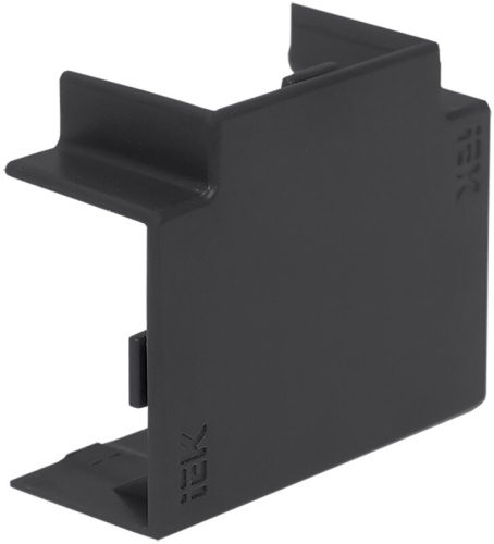 Угол Т-образный КМТ 25х16 черный (4шт/компл) ELECOR IEK