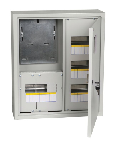 Корпус металлический ЩУРн-3/24 (560х480х165мм) IP31 TITAN IEK