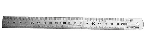 Линейка металл. 500 мм STAYER "PROFI" нержавеющая, двухсторонняя гравированная шкала