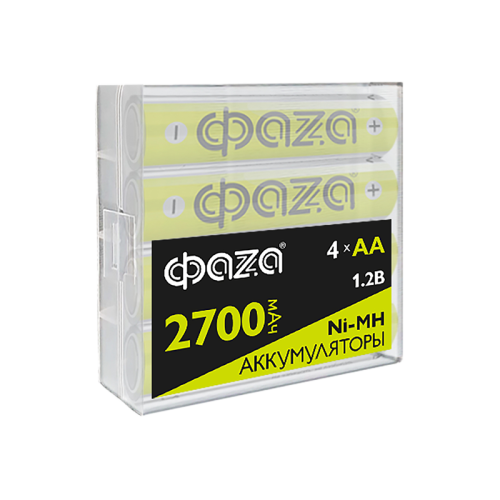 Aккумулятор Акк. ФАZА AA 2700мАч Ni-MH Box-4