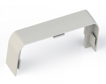 Соединитель (105x50) (2 шт) белый EKF C-Line