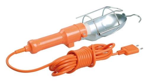 Светильник переносной УП-1Р плоская вилка (с выключателем) 2Р/5м 2х0,75 IEK