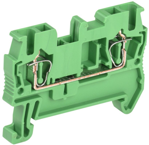 Клемма пружинная КПИ 2в-1,5 17,5А зеленая IEK