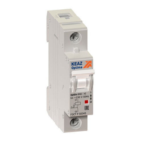 Расцепитель независимый в отдельном модуле OptiDin BM63-H3-230AC-УХЛ3
