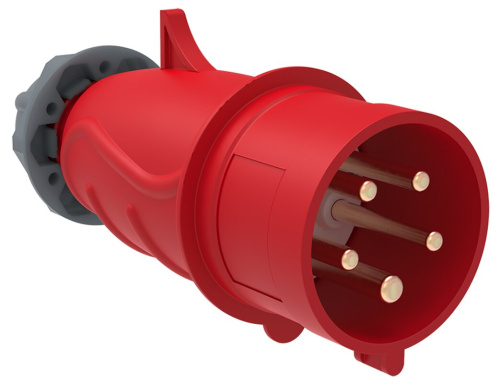 Вилка переносная ССИ-015 16А-6ч/200/346-240/415В 3P+PE+N IP44 MAGNUM IEK