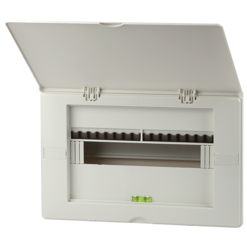 Корпус пластиковый ультратонкий ЩРВ-П-16 с белой крышкой ЭРА UNIQUE White_UBOX16 IP41 (6/54)