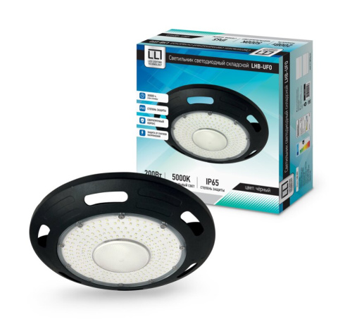 Светильник складской сд LHB-UFO 200Вт 230В 5000К 16000Лм IP65 LLT