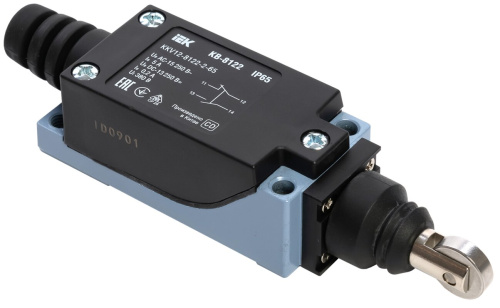 Выключатель концевой КВ-8122 ролик вертикальный нажимной IP65 IEK