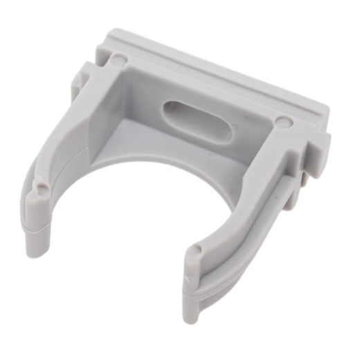 Крепеж-клипса d25 мм для труб под монтажный пистолет МП