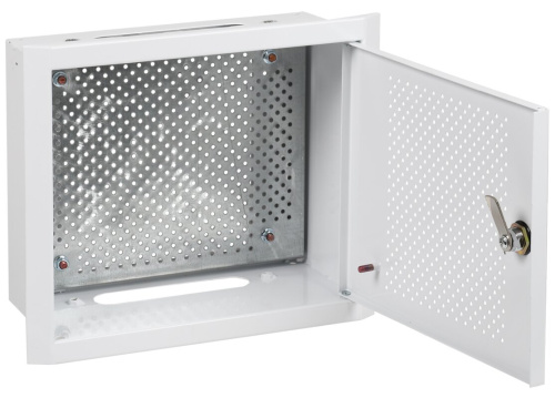 Корпус метал. ЩРв Мultimedia (265х310х120) белый TITAN 3 IEK