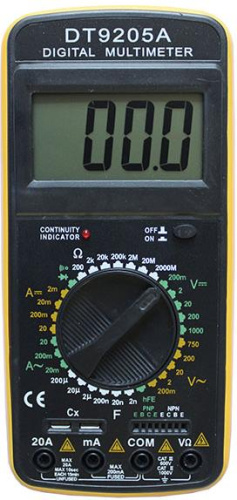 Мультиметр DT 9205A 61/10/506
