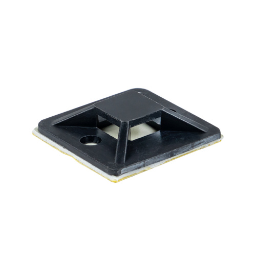 Площадка самоклеящаяся (25x25мм.) черная (100шт.) EKF