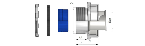 Муфта вводная МВ-25 У2 алюминиевая ГОФРОМАТИК (ЗЭТАРУС)