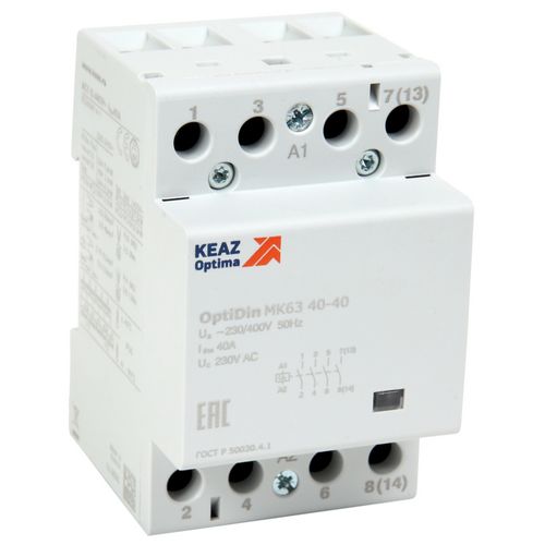Контактор модульный OptiDin MК63-4040-230АС