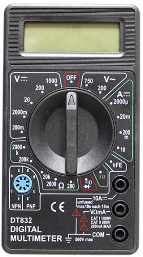 Мультиметр DT 832  61/10/512