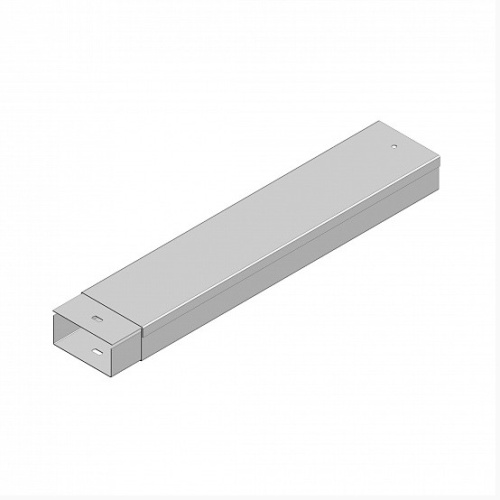 Секция прямая СП 100*200*2000 УЗ HL=2м