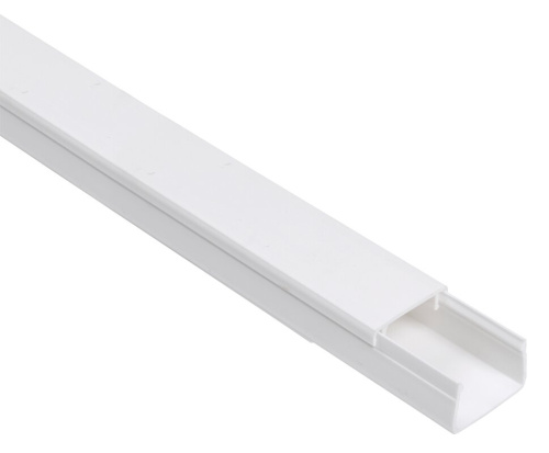 Кабель-канал 20х10 белый (96м) ECOLINE IEK