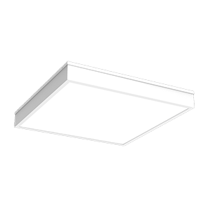 Светодиодный светильник "ВАРТОН" IP54 медицинский накладной 595*595*55 мм с опаловым рассеивателем 3