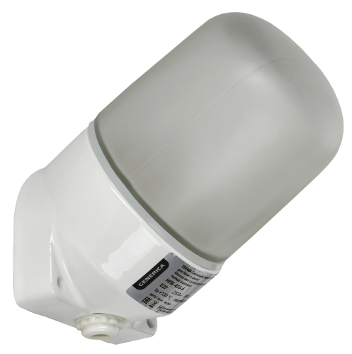 Светильник НПБ 450-4 IP54 60Вт белый наклон TERMA GENERICA