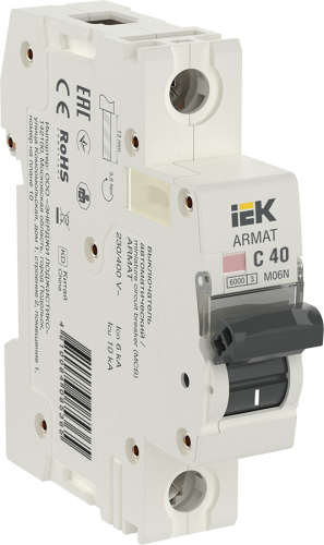 Автоматический выключатель M06N 1P C 40А ARMAT IEK