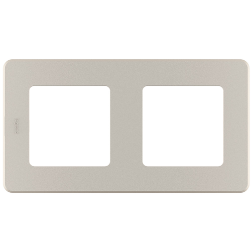 Рамка 2-местная шампань INSPIRIA