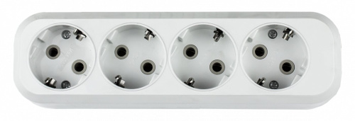 Колодка УЗ-4-GRAND четырехместная с заземлением 5140 IN HOME