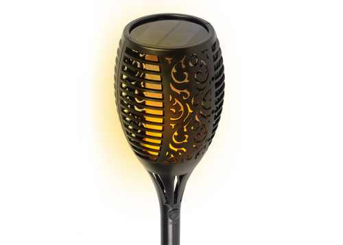 Ландшафтный светильник солнечный ФАZА SLR-S06 эффект факела, 72 LED, h=78см