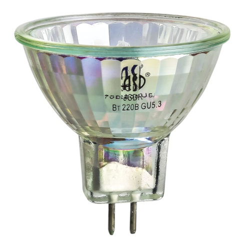 Лампа галогенная JCDR 50Вт 230В GU5.3 900Лм ASD