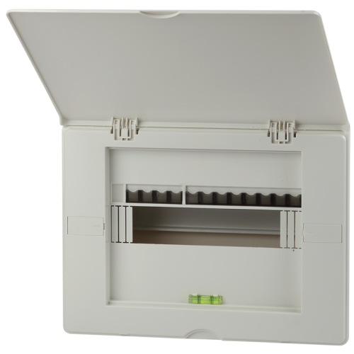 Корпус пластиковый ультратонкий ЩРВ-П-13 с белой крышкой IP41 ЭРА UNIQUE White_UBOX13 IP41 (8/96)