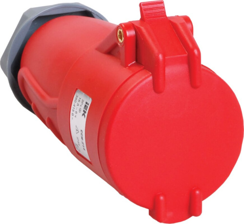 Розетка переносная ССИ-214 16А-6ч/380-415В 3P+PE IP44 MAGNUM IEK