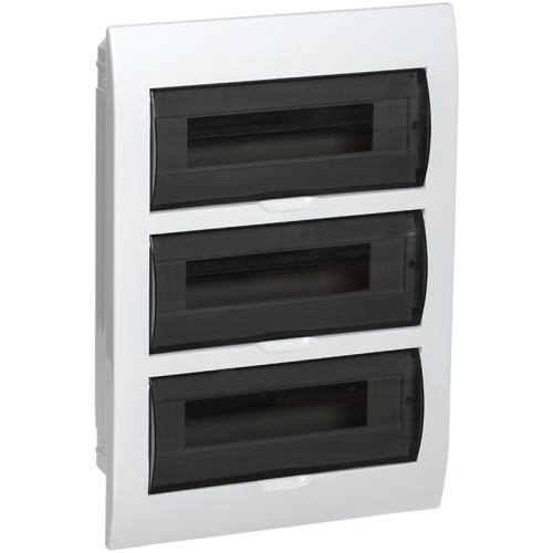 Корпус пластиковый ЩРВ-Пк-45 IP41 белый KREPTA 3 IEK